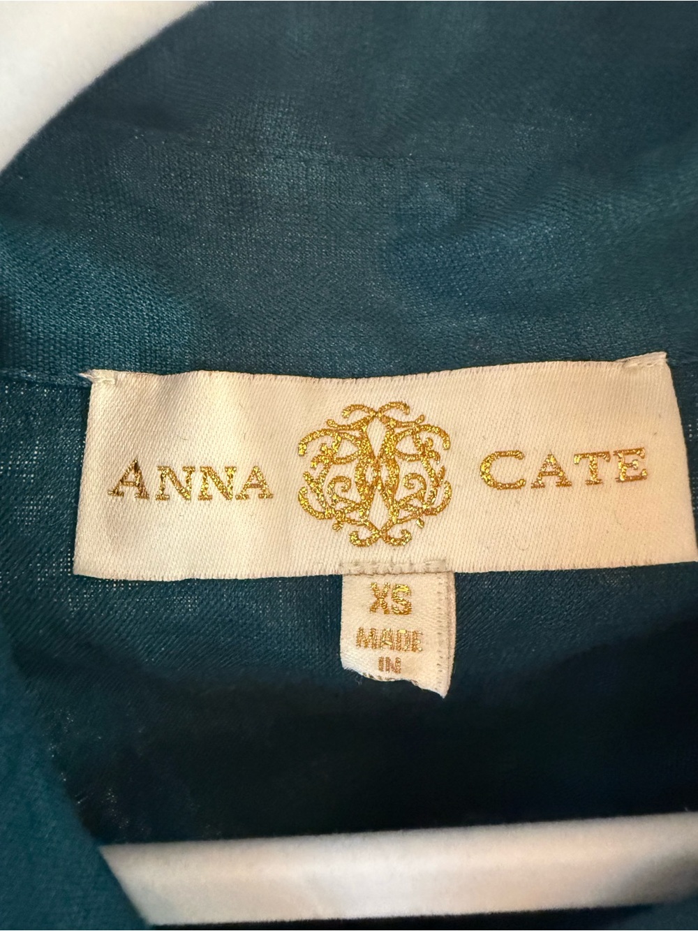 Anna Sui Teal Floral Mini Dress - Picture 5 of 5